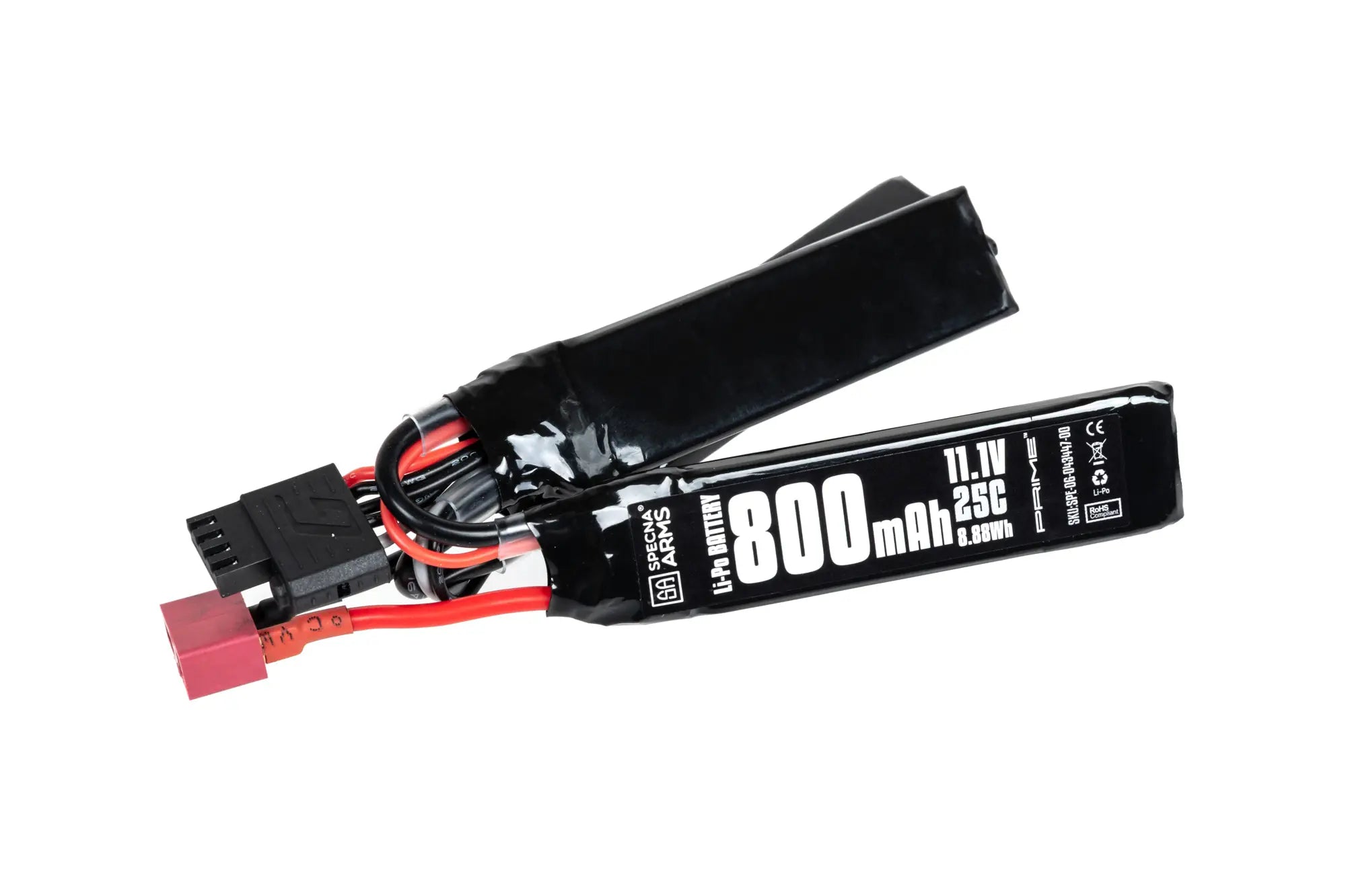 LiPo Battery 800 mAh 25C 3-module 11.1V T-Deans G-Tech