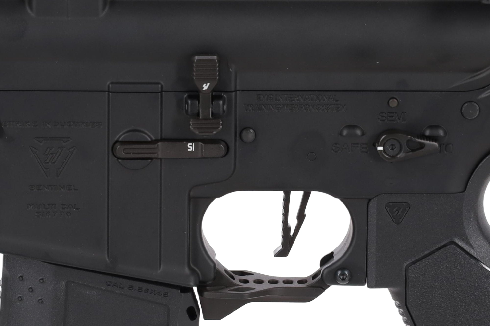King Arms x Strike Industries Sentinel GRIDLOK® 8.5" Aster SE ETU Flat Dark Earth airsoft Carbine-8
