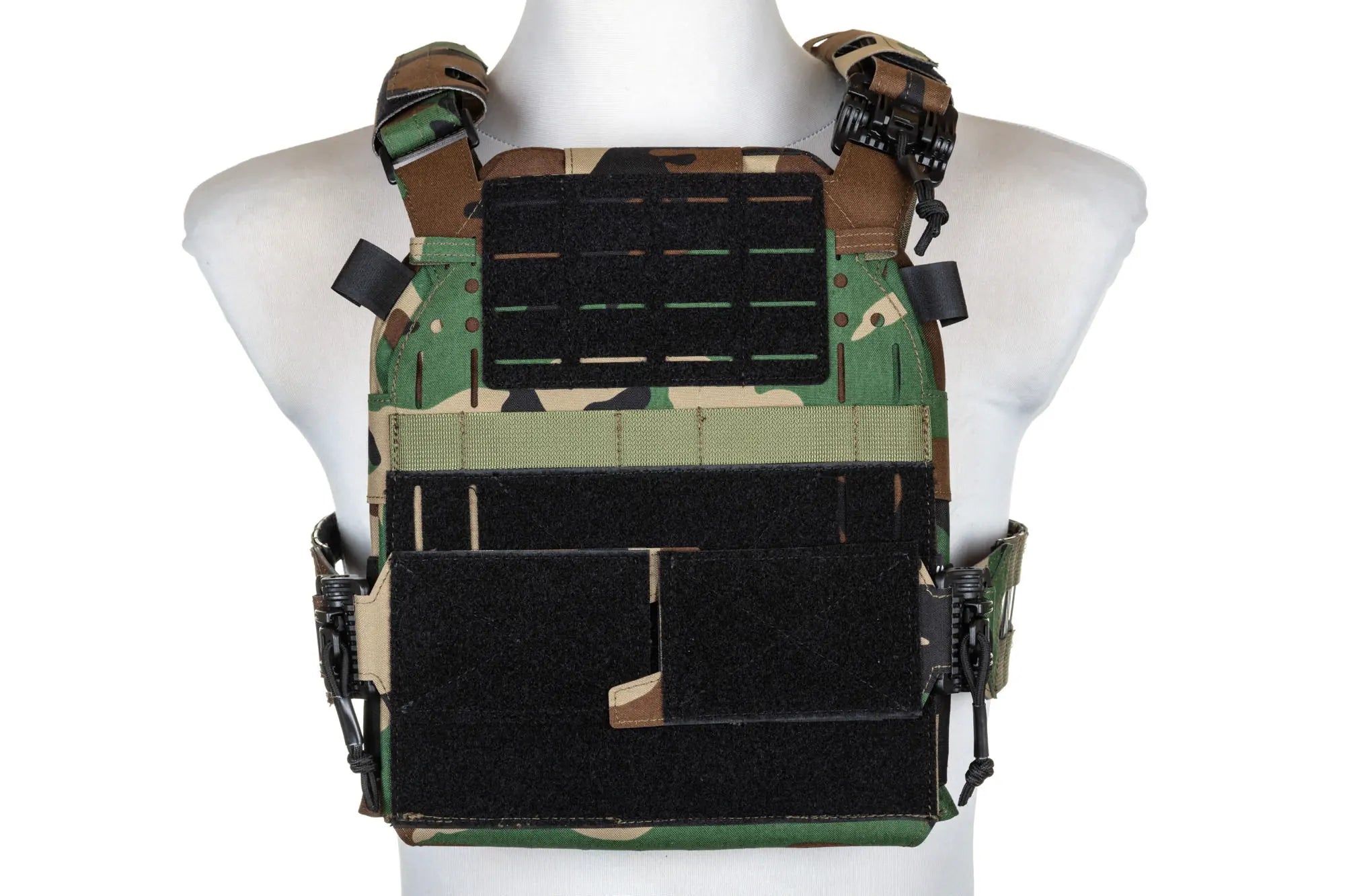 QR III Plate Carrier Vest Woodland