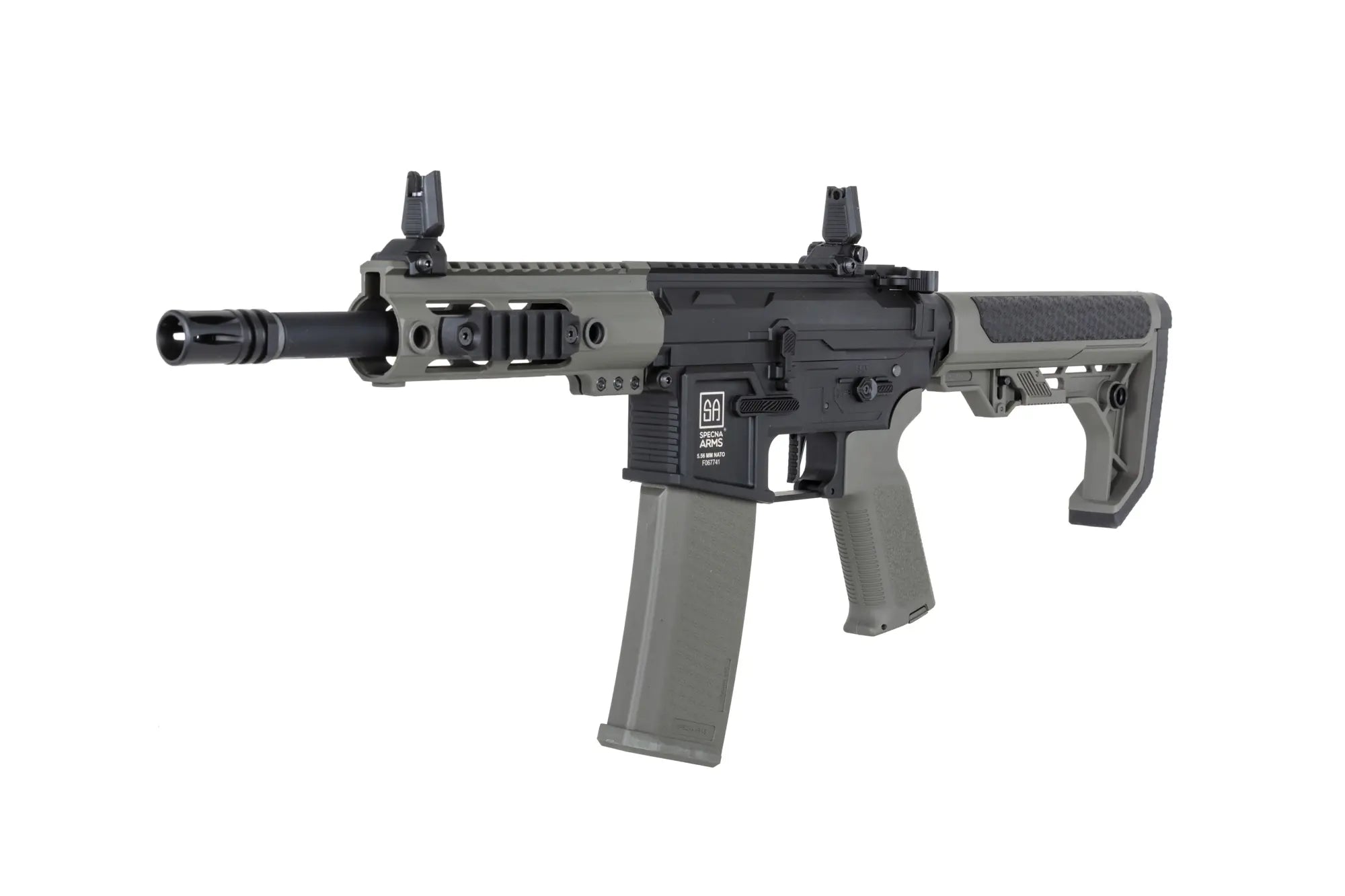 Specna Arms SA-F04-RL FLEX™ BLDC™ Light Ops Stock/ HAL ETU™ Gen. 2 Olive airsoft Carbine-3