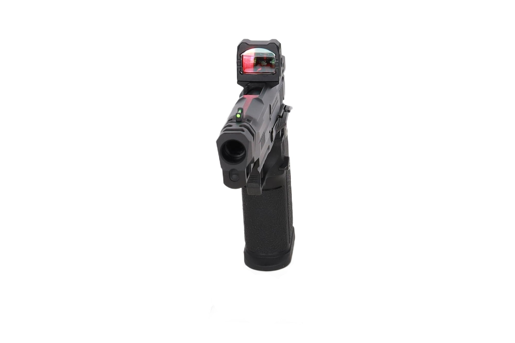 Vanguard 4.3" Hi-Capa GBB + red dot + compensator Black