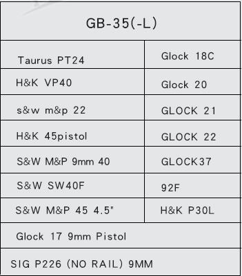WST Universal Belt Holster GB35 Full size (Glock 17, P226, M92F), Right Hand - Tan Fondine Wosport