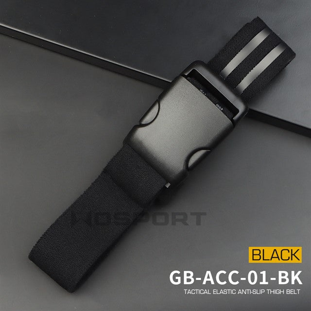 Tactical Elastic Anti-slip Thigh Belt - BLACK Home > All products > Airsoft equipment and guns cases > guns and Holsters' cases > Pistol housing Wosport