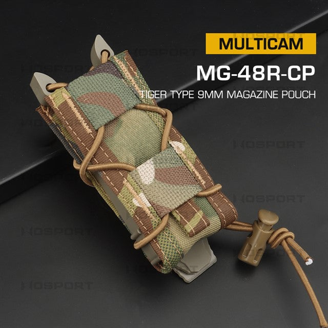 WST Tiger Type 9mm Magazine Molle Pouch - MC Home > All products > Airsoft equipment and guns cases > Pouches, pockets, discarders > Pistol trays pisses Wosport