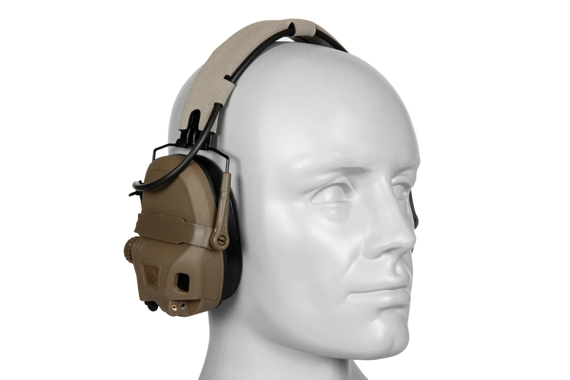 HD-17 Gen 6 tactical active headphones - Brown