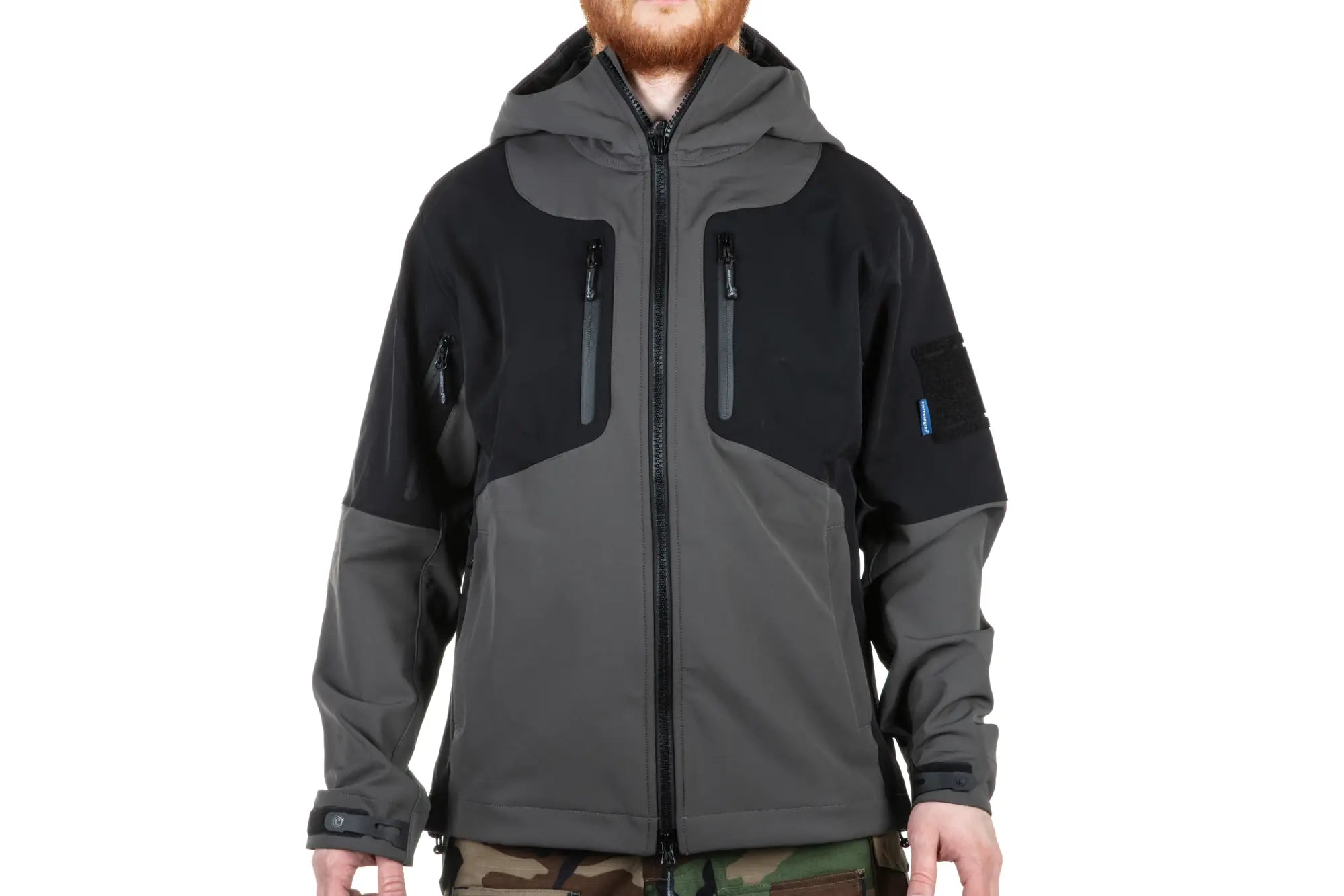 Emerson Gear Blue Label 'Spinosaurus' Softshell Jacket Grey-1