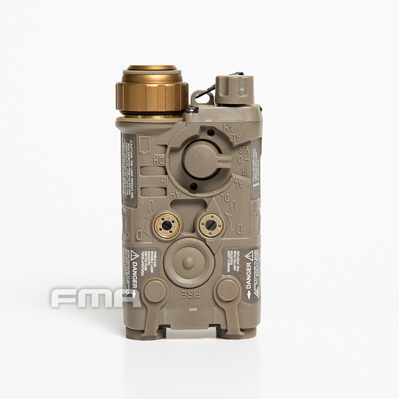 FMA LAB PEQ-NGAL Upgrade Version (Red/IR laser), Nylon - Tan