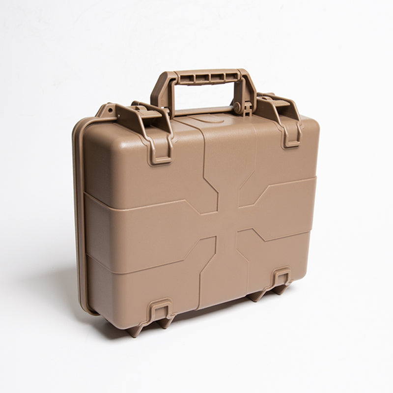 FMA Transport Plastic Case with Padding - Tan