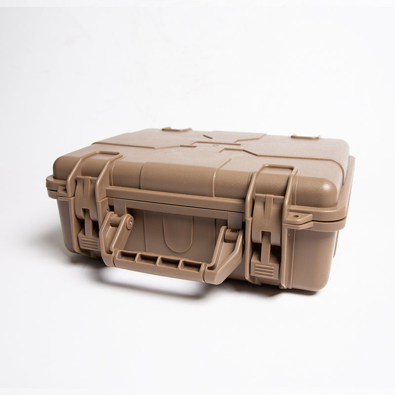 FMA Transport Plastic Case with Padding - Tan