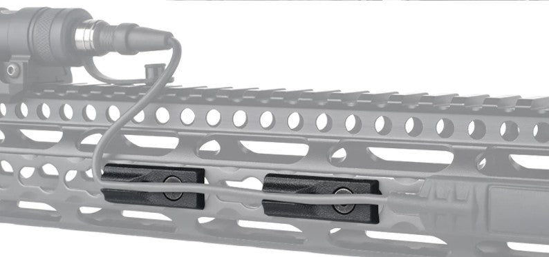 FMA CNC M-LOK / Keymod Cable Management, Type A - Black
