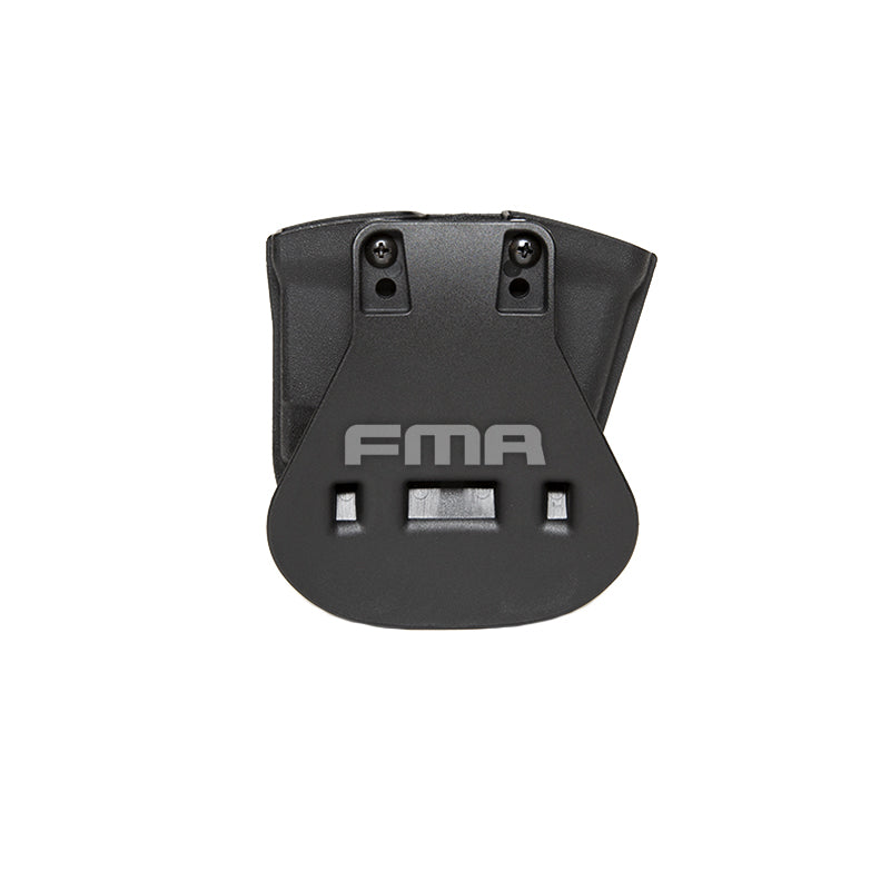 FMA Kydex Double Magazine Carrier Pouch Black for Quick Access Retention in Tactical Airsoft
