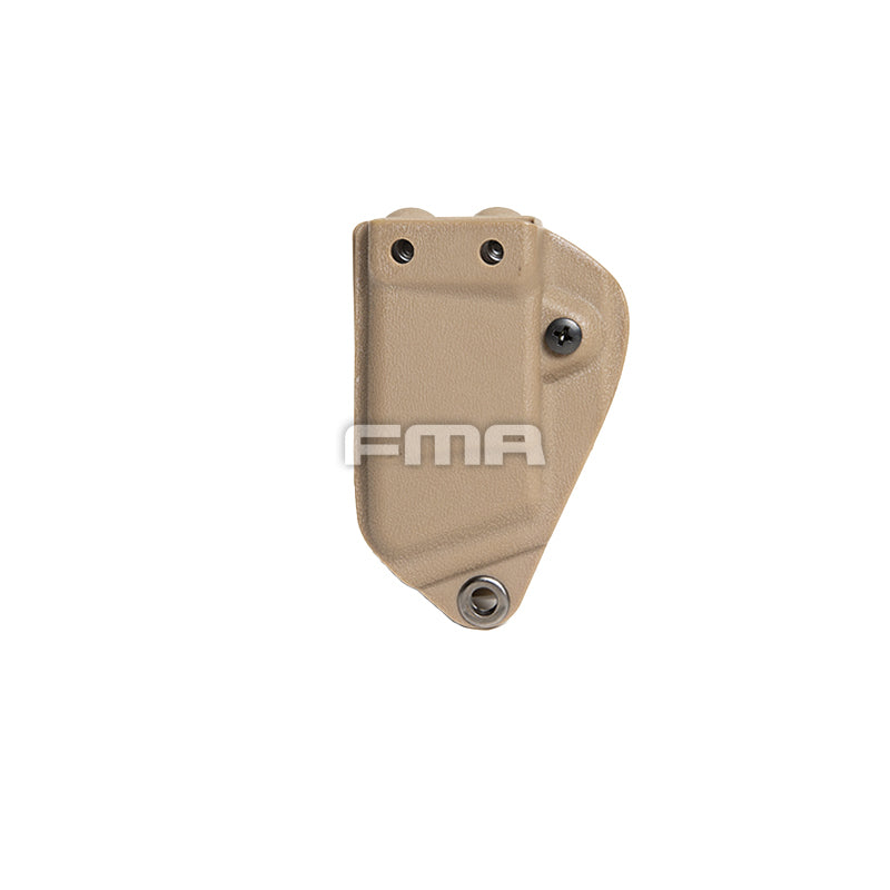 FMA Kydex Single Magazine Carrier Tan Slim Pouch for Fast Reloads