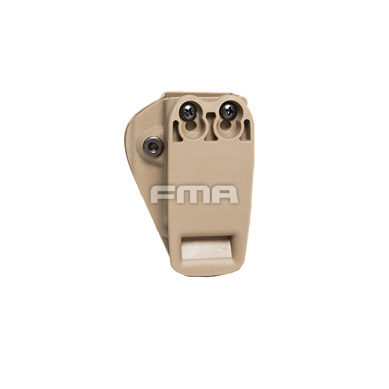 FMA Kydex Single Magazine Carrier Tan Slim Pouch for Fast Reloads