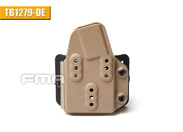 FMA Kydex AR15 Magazine Carrier Tan Compact