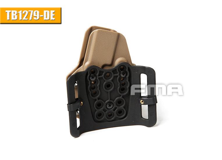 FMA Kydex AR15 Magazine Carrier Tan Compact