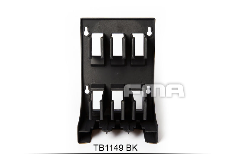 FMA Stand / Storage for 3 Magazines M4 / AR15 - Black