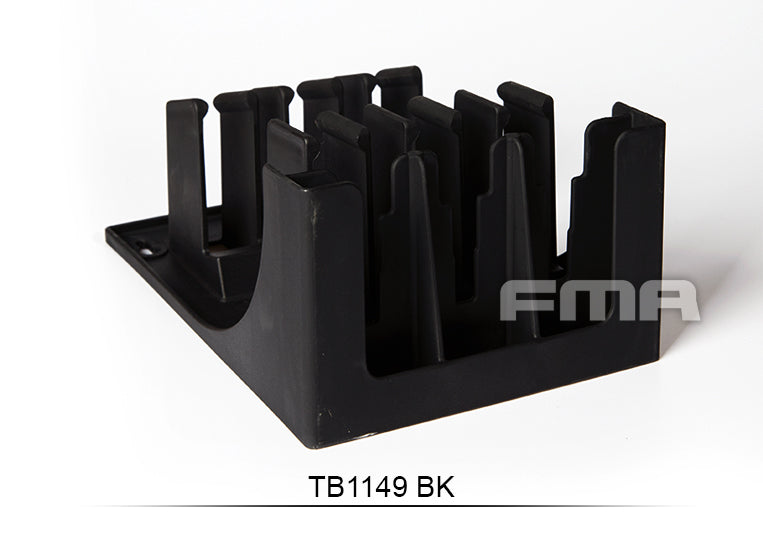FMA Stand / Storage for 3 Magazines M4 / AR15 - Black