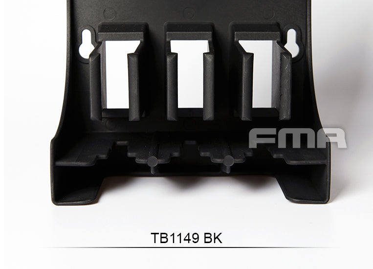 FMA Stand / Storage for 3 Magazines M4 / AR15 - Black