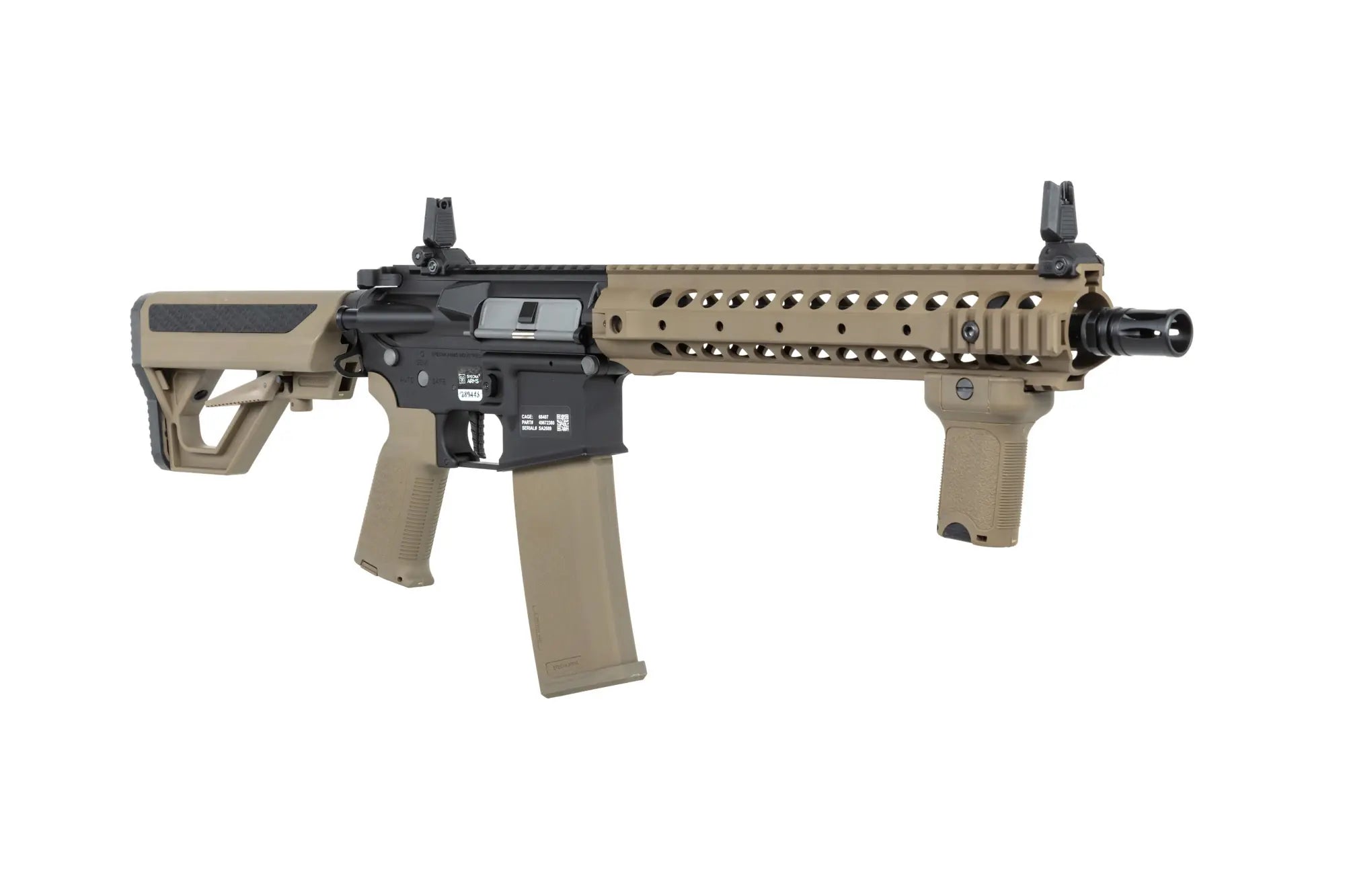 RRA SA-P06 Prime HAL ETU Heavy Ops Stock Airsoft Replica High Torque Half-Tan Version