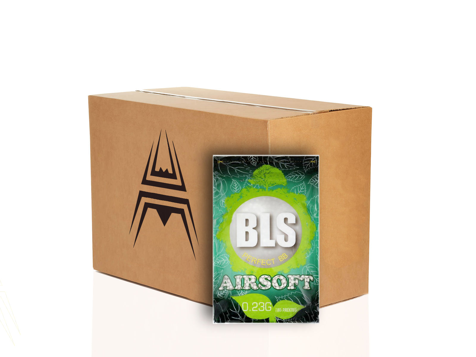 20x BLS BIO pellets 0,23g, 4300 BBs - White (box)