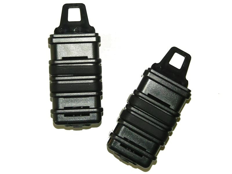FMA Plastic MOLLE FastMag Pouch For MP7 Magazines, 2 Pack, Black