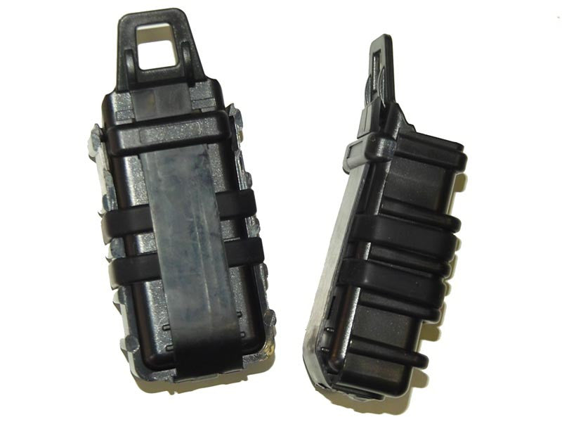 FMA Plastic MOLLE FastMag Pouch For MP7 Magazines, 2 Pack, Black