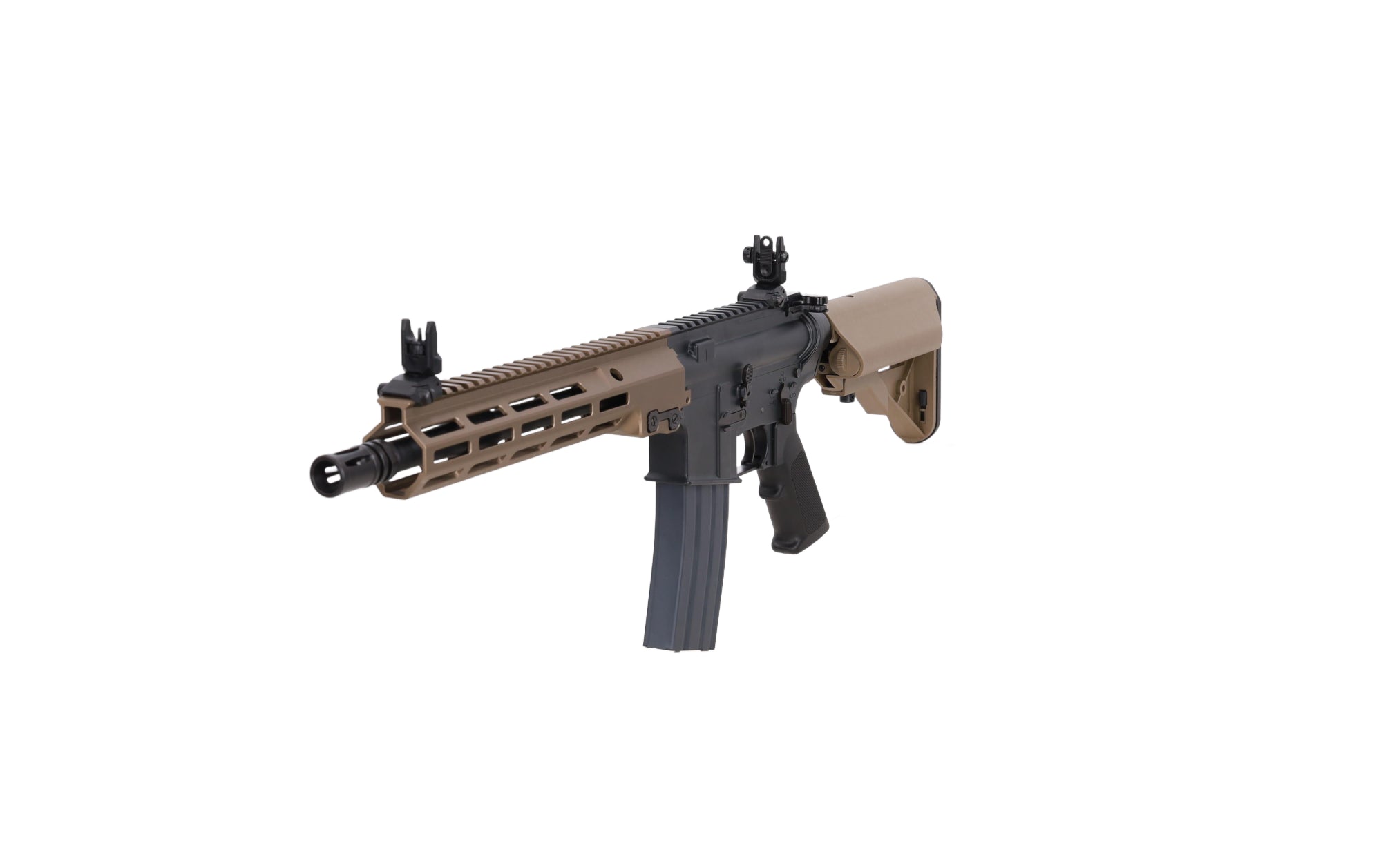 Cyma M4/AR15 MK16 CGS GBBR Assault Rifle 11.5" - Half-Tan-4