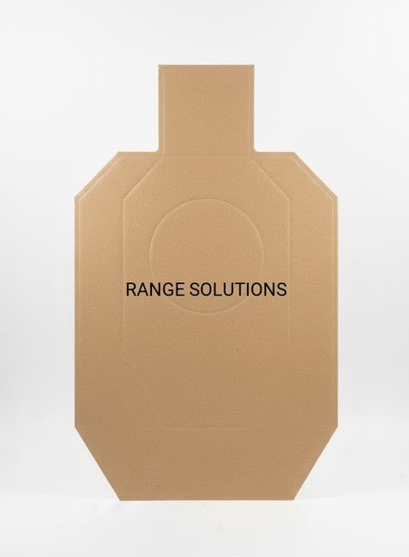 Range Solutions IDPA PIRO Cardboard Targets, 50 pieces