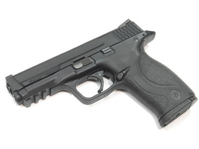 WE GBB Pistol MP9 Big Bird Dragon Scale - Black