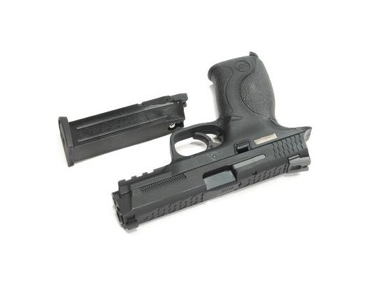 WE GBB Pistol MP9 Big Bird Dragon Scale - Black