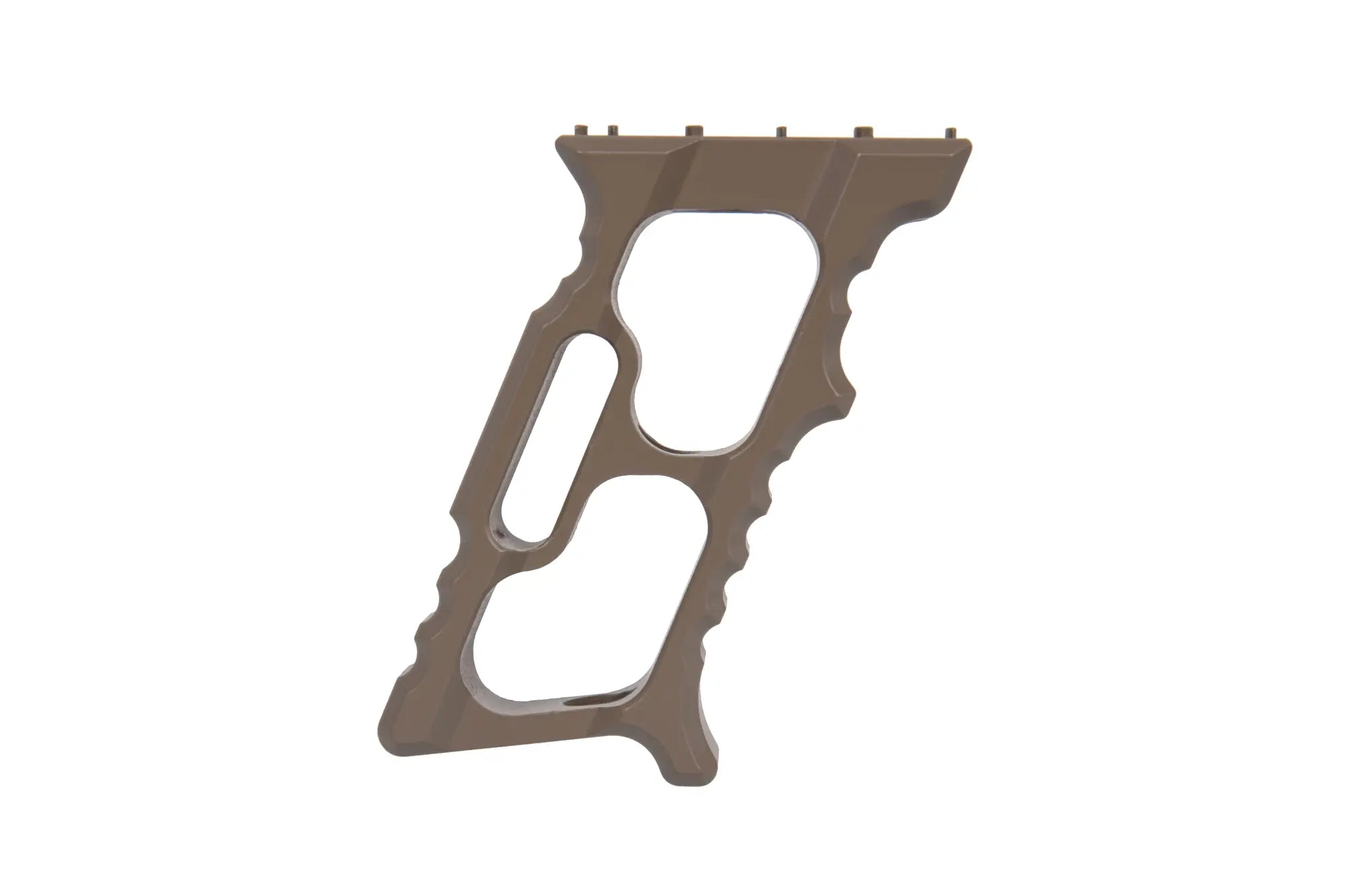 Aluminium angle grip TD Minivert for KeyMod/M-LOK Tan-1