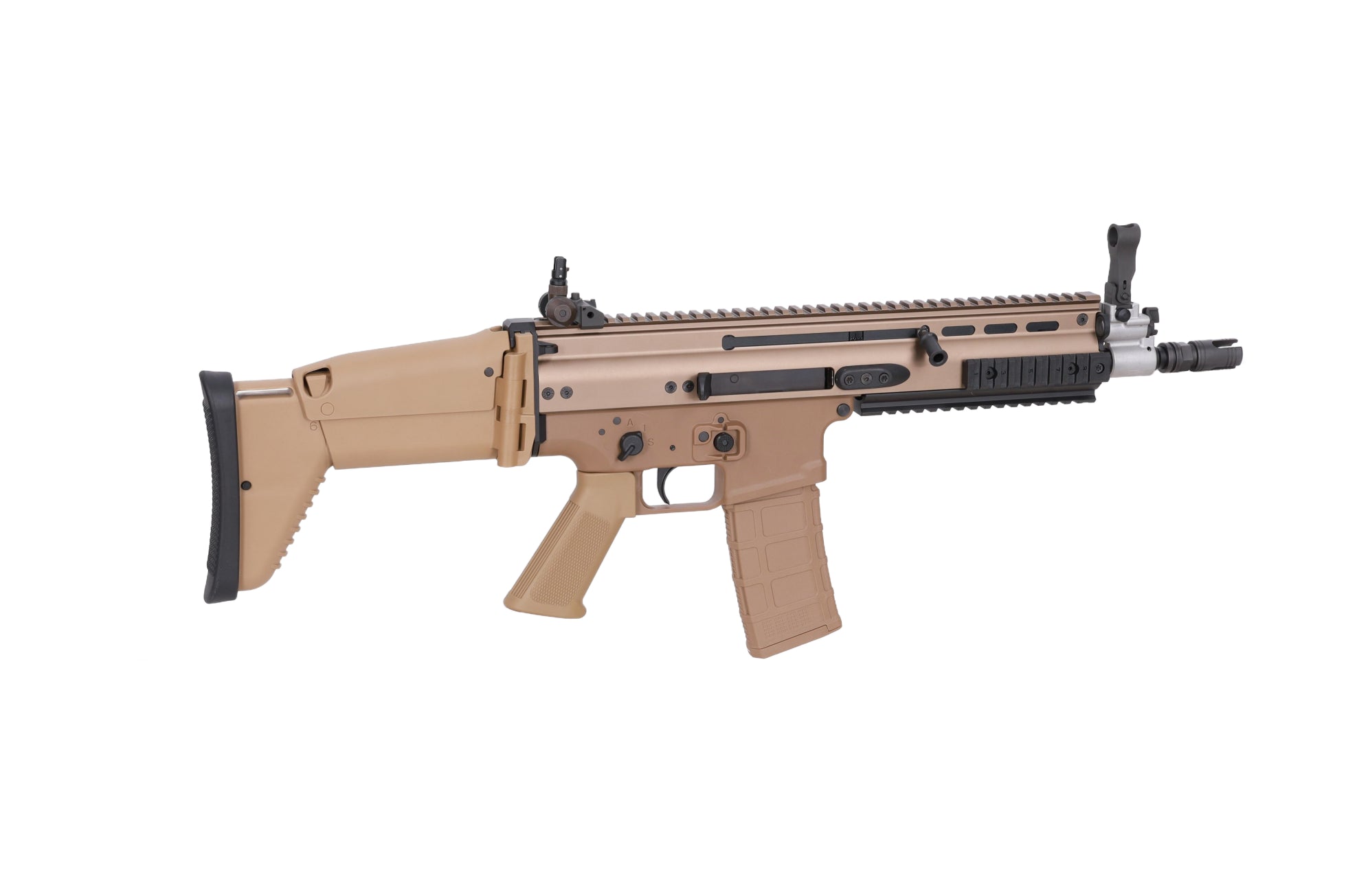 GBBR SCAR-L MK2 Level 2 Tan airsoft Carbine