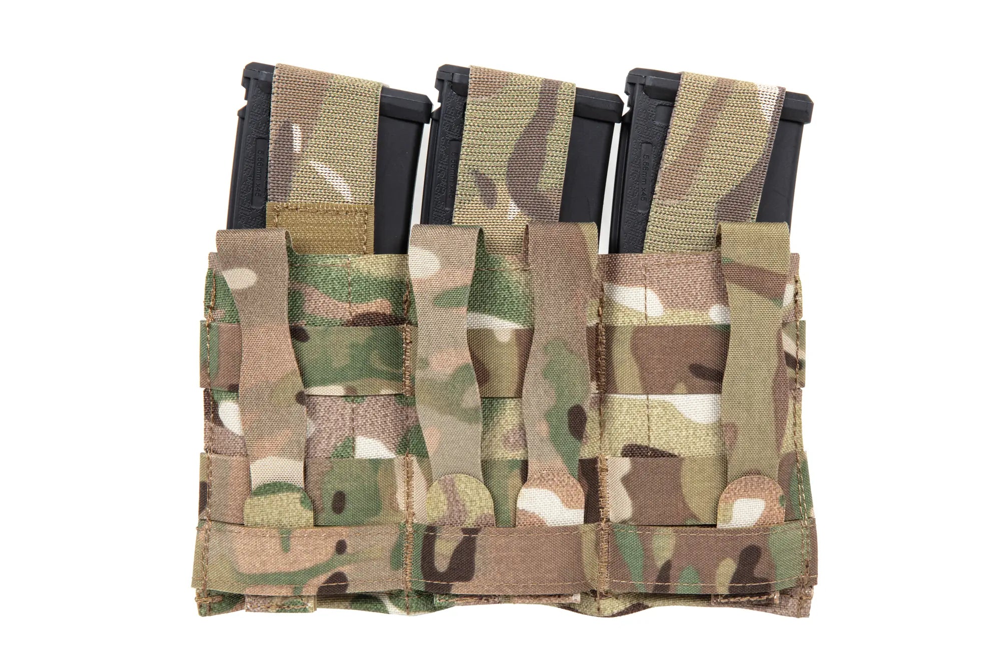 Triple magazine pouch with flap - Multicam