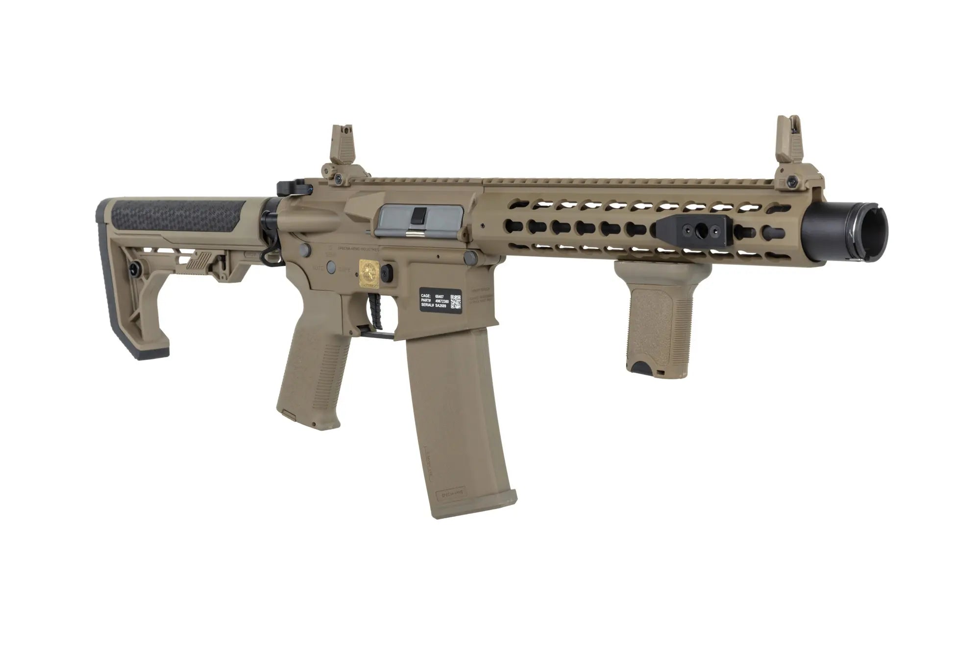 RRA SA-P07 PRIME HAL ETU Light Ops Stock Airsoft Replica High Torque Tan Version