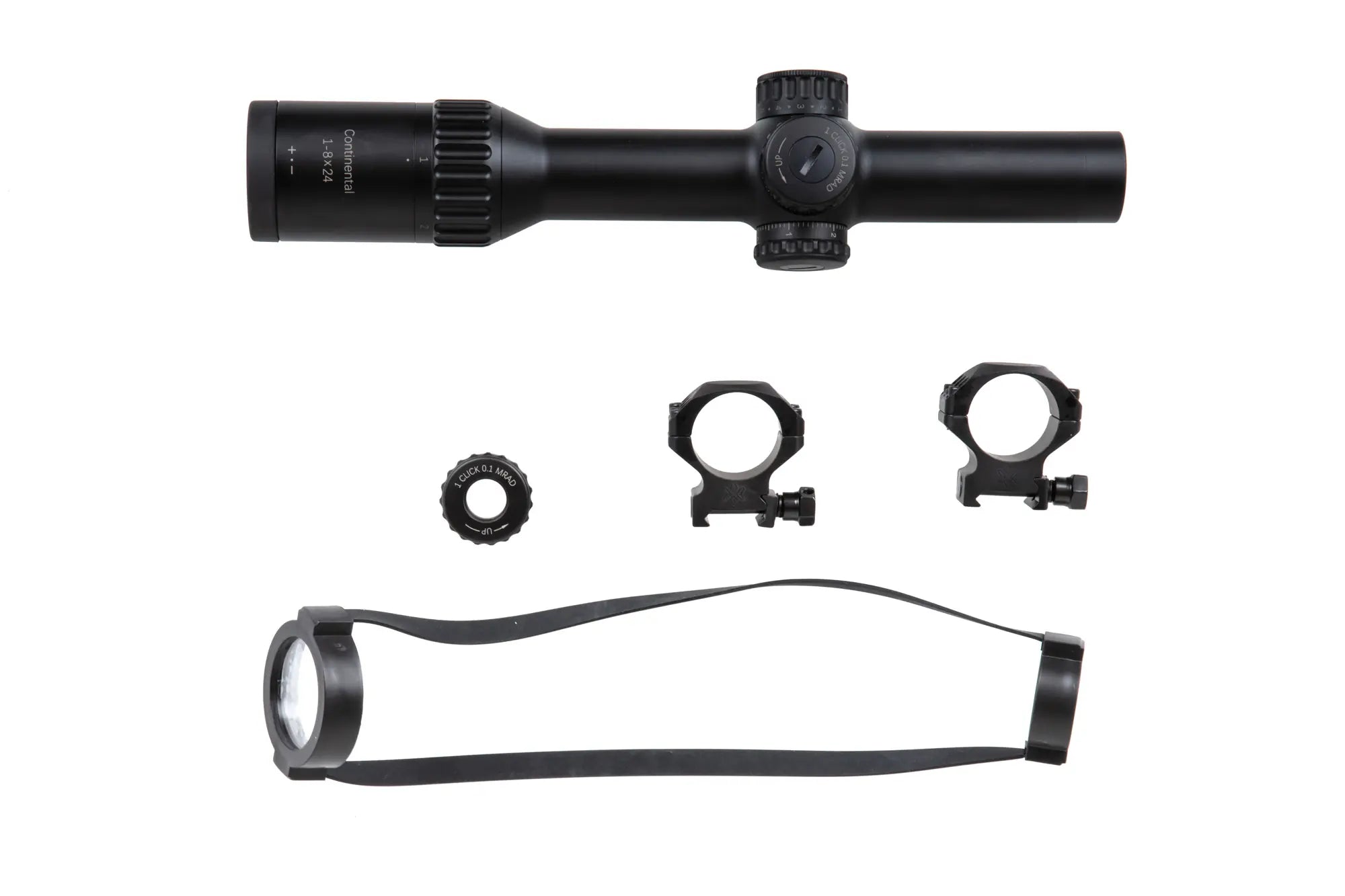 LPVO CONTINENTAL X8 1-8X24I ED FIBER spotting scope