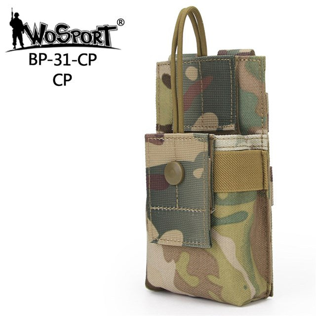 MOLLE Small Radio Pouch - MC Home > All products > Airsoft equipment and guns cases > Pouches, pockets, discarders > The catfish and bushings for the radios Wosport
