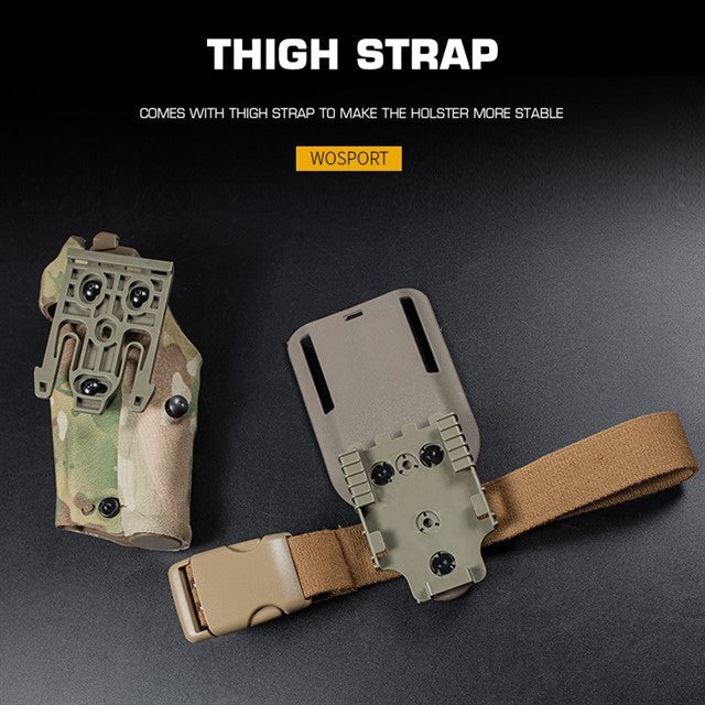 Holster Glock 17 with X300 Flashlight - MC