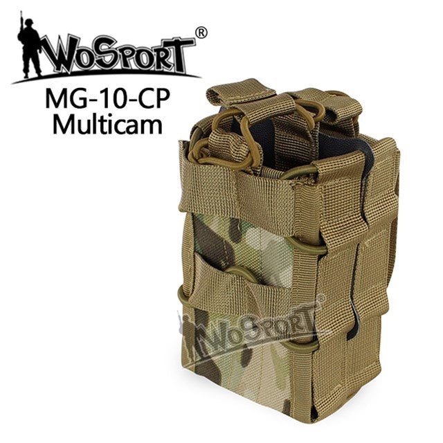 Open double M4 mag pouch - MC