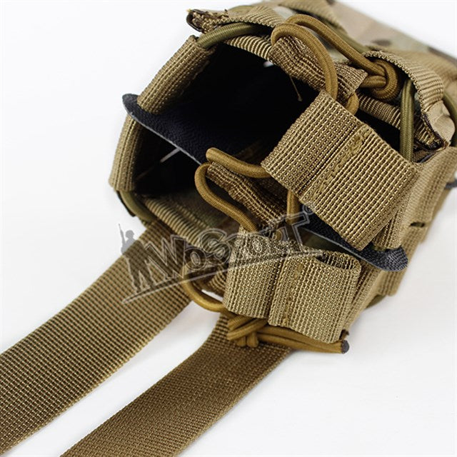 Open double M4 mag pouch - MC