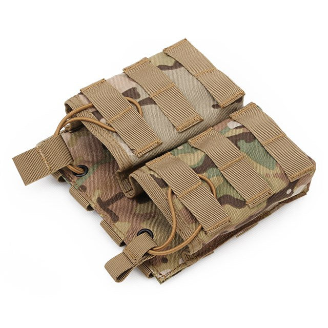 Open double G36 mag pouch - Olive Green