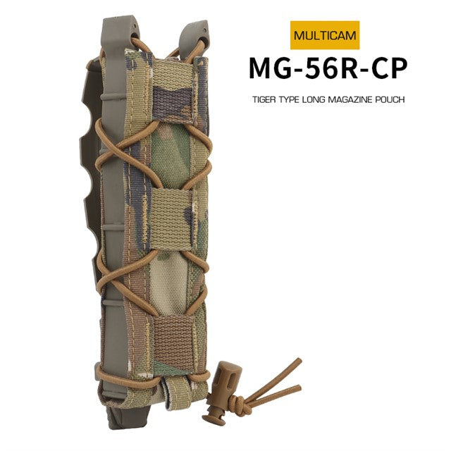 Tiger Type Long Magazine Pouch for MP5 - MC Home > All products > Airsoft equipment and guns cases > Pouches, pockets, discarders > Pouches for rifle trays > Pouches for magazines for SMG (MP5/MP7) Wosport