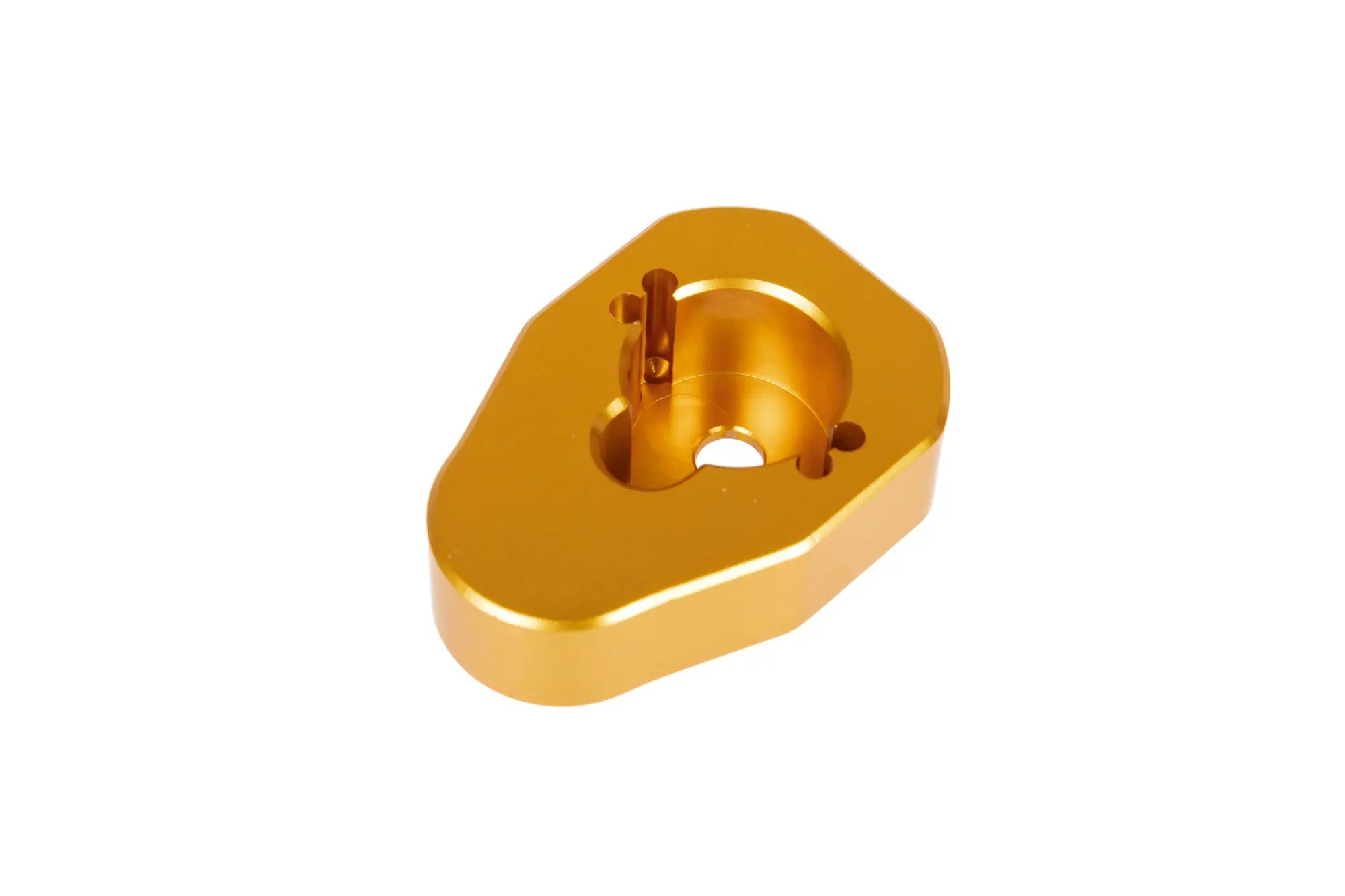 Core Airsoft Italy CNC Backstock for M4/M16 AEG/HPA Replicas - Gold-1