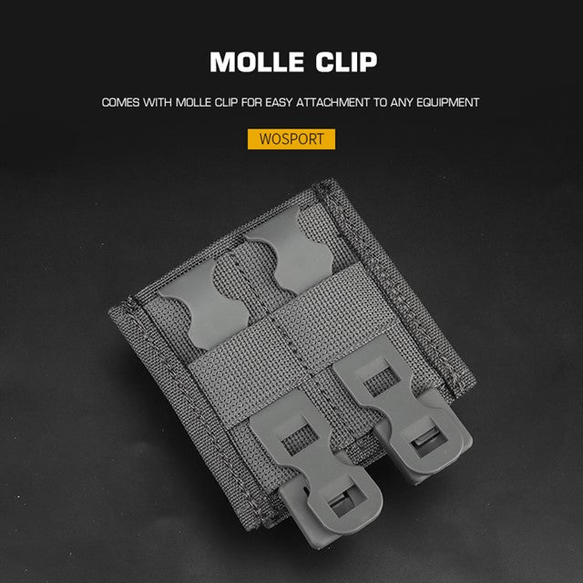 FAST Type Single 7.62 Magazine Pouch (Short) - Ranger Green Home > All products > Airsoft equipment and guns cases > Pouches, pockets, discarders > Pouches for rifle trays > Sniper magazine pouches Wosport