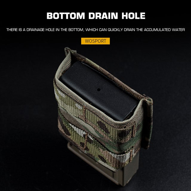 FAST Type Single 7.62 Magazine Pouch (Short) - Ranger Green Home > All products > Airsoft equipment and guns cases > Pouches, pockets, discarders > Pouches for rifle trays > Sniper magazine pouches Wosport
