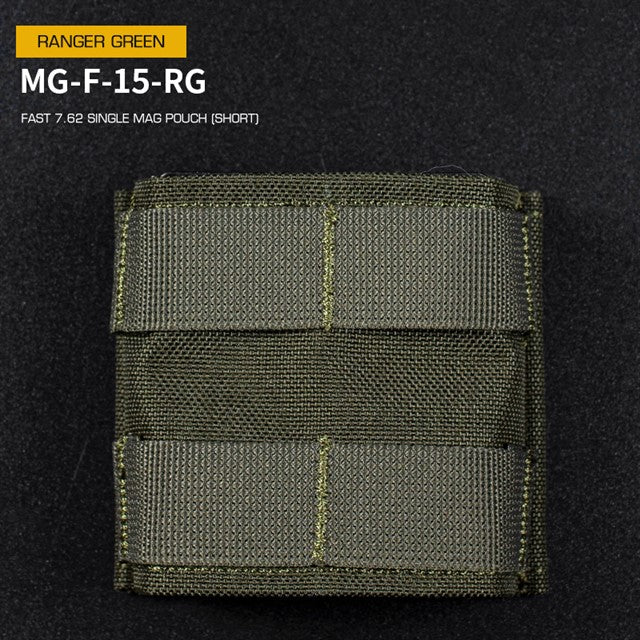 FAST Type Single 7.62 Magazine Pouch (Short) - Ranger Green Home > All products > Airsoft equipment and guns cases > Pouches, pockets, discarders > Pouches for rifle trays > Sniper magazine pouches Wosport
