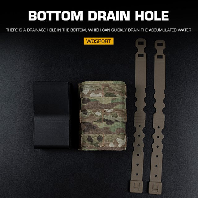 FAST Type Single 7.62 Magazine Pouch for AK - Ranger Green Home > All products > Airsoft equipment and guns cases > Pouches, pockets, discarders > Pouches for rifle trays > Cuts for storage Mid-cap Magazines for 7.62 (AK/417) Wosport