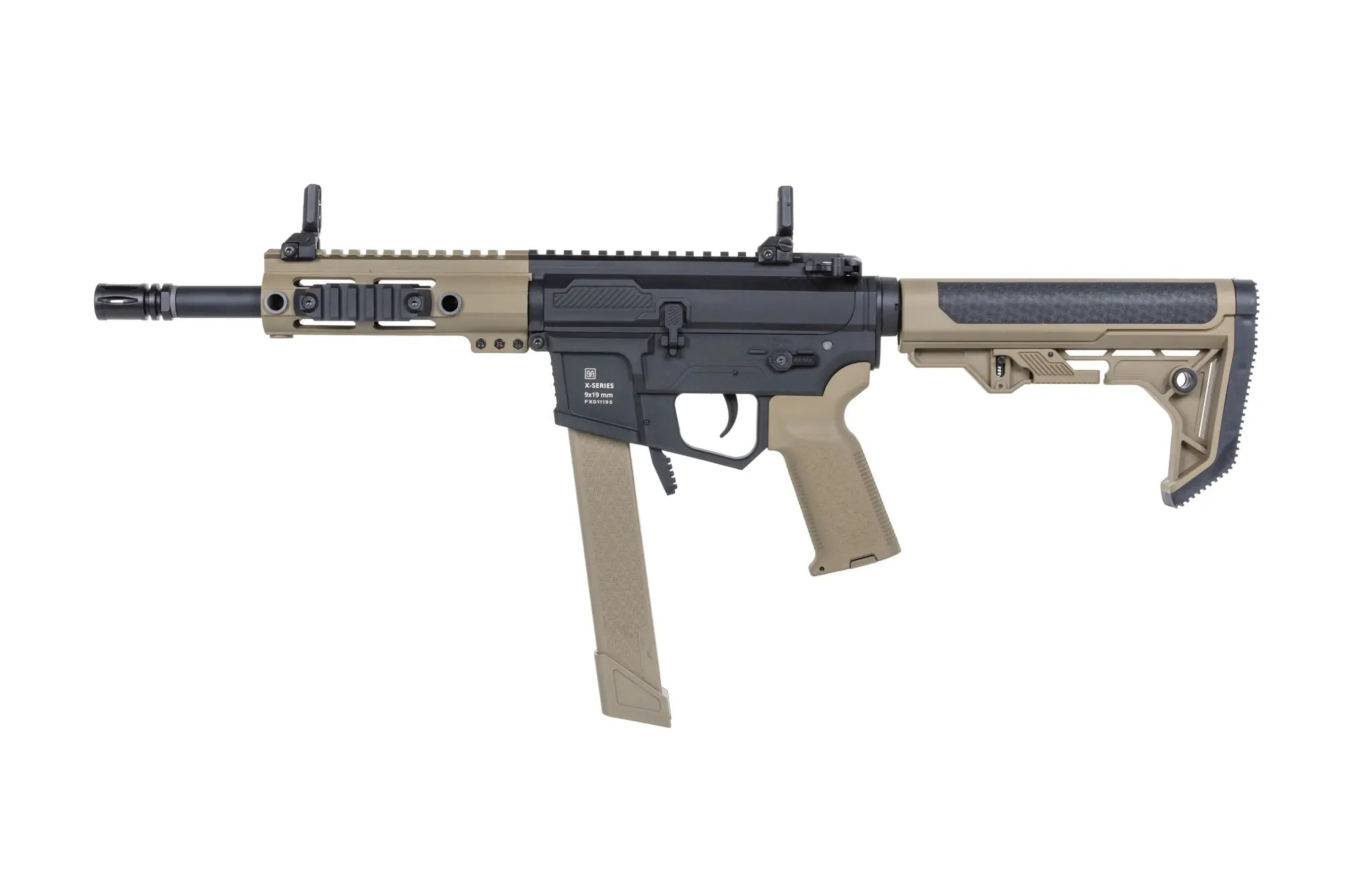 SA-FX01 FLEX GATE X-ASR Gen.2 airsoft rifle Half-Tan