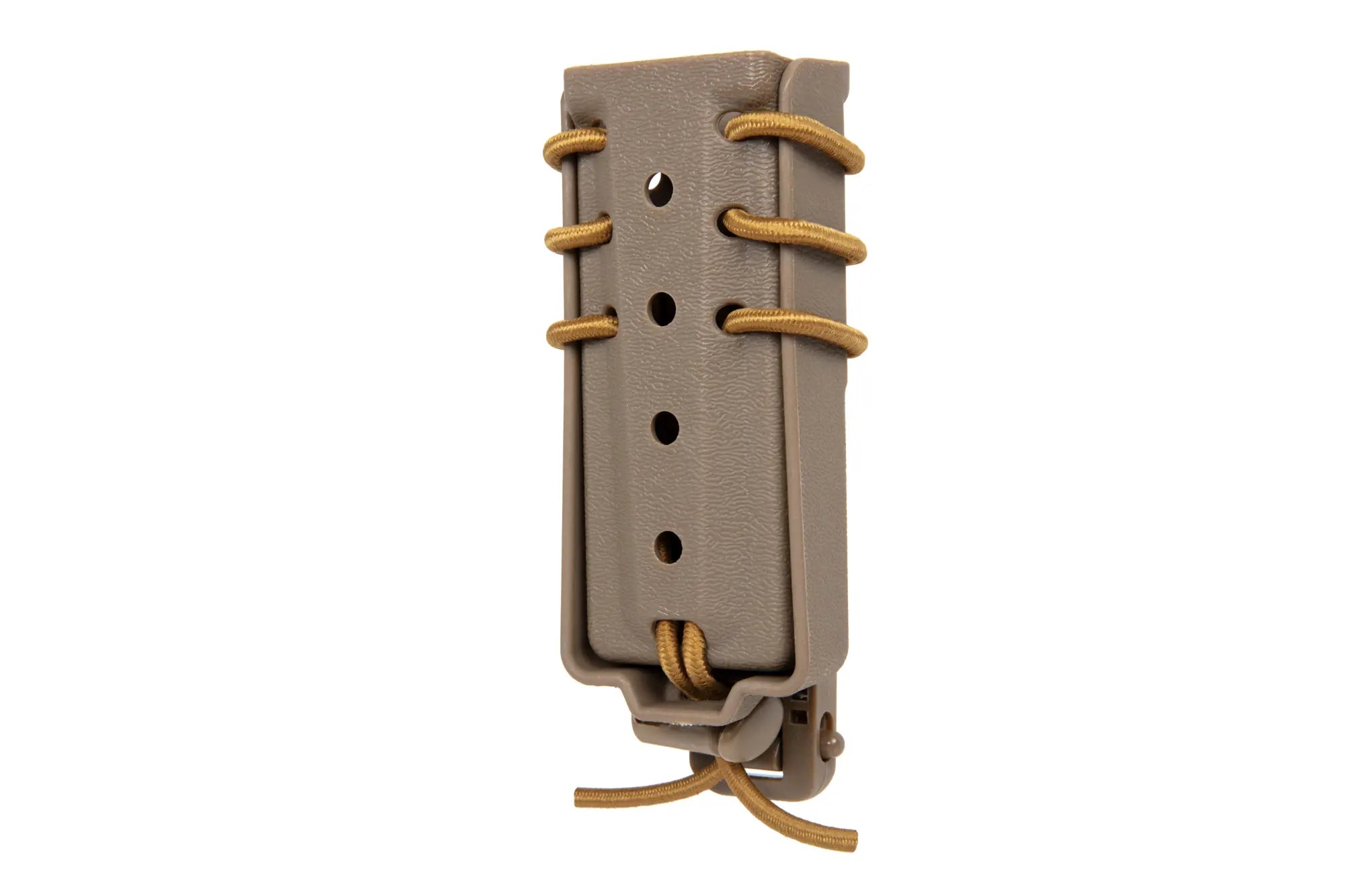 Long Quick Pull 9mm magazine pouch Tan
