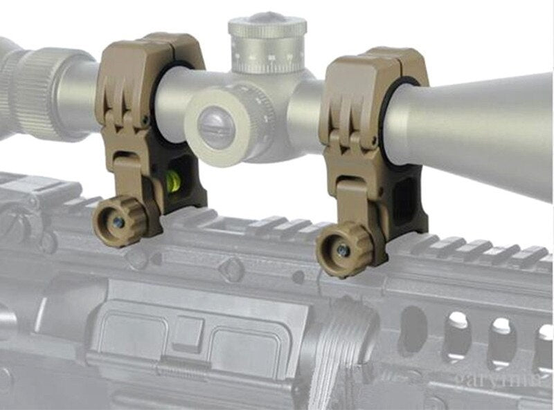 M10 Mount Rings 25.4mm / 30mm - TAN