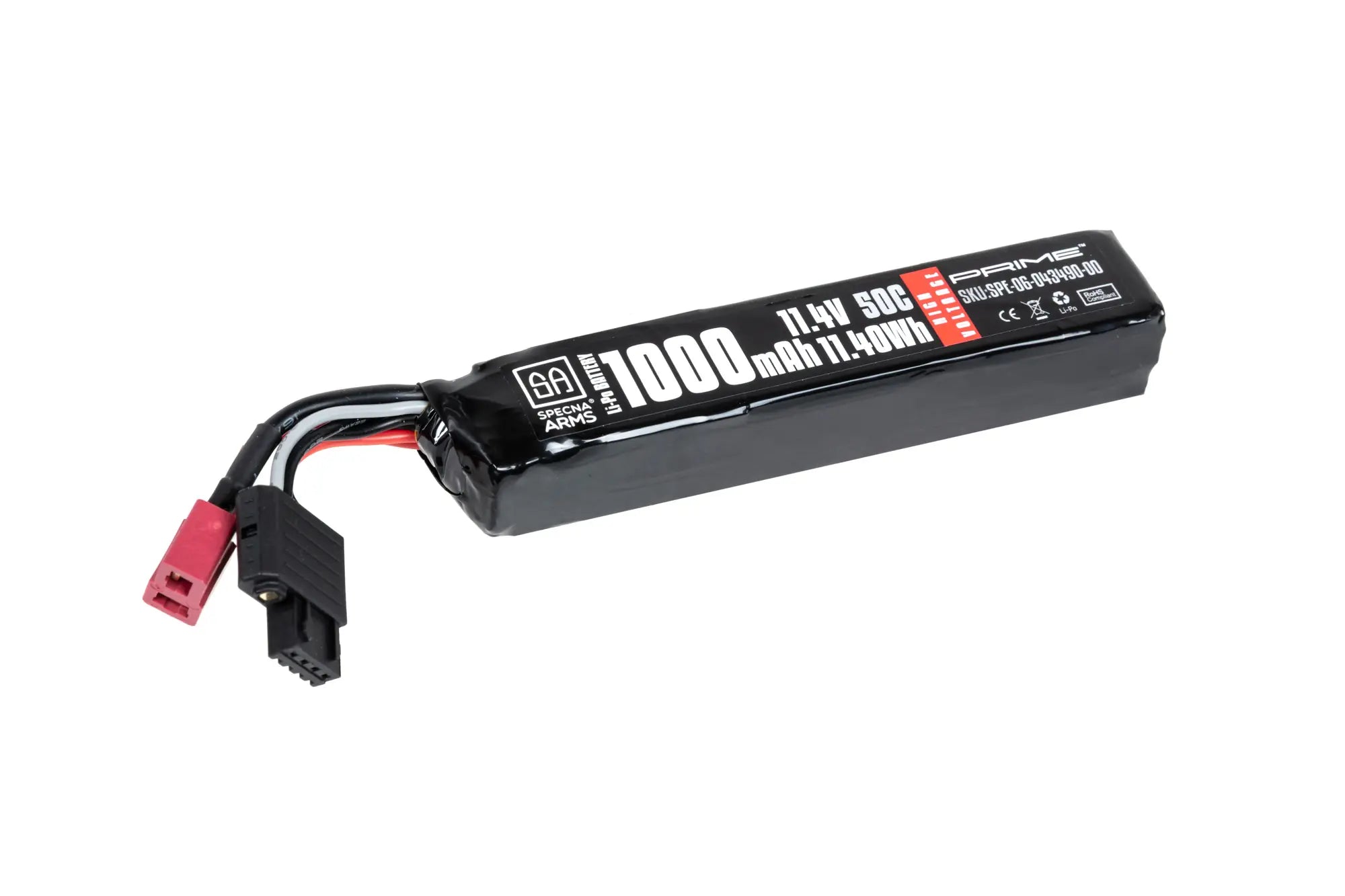 LiPo Battery 1000 mAh 50C 11.4V High Voltage T-Deans G-Tech